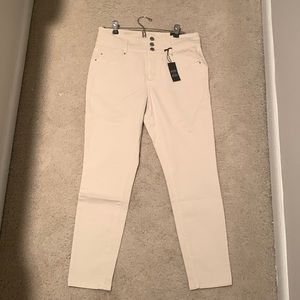Ann Taylor Skinny Jean Off White Size 8p
